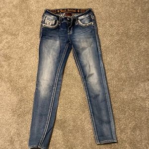 27 waist Rock Revival Oliana Skinny Stretch Jean